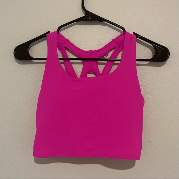 LULULEMON STASH IT BRA SONIC PINK! - Picture 3 of 4